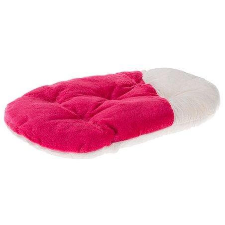 Ferplast kussen relax 45/2 soft ovaal roze - 43x30cm