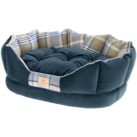 Ferplast mand charles 70 ovaal blauw - 68x47x25cm