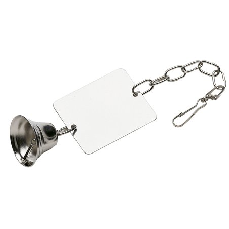 Ferplast kooihanger pa 4242 met spiegel en bel - 7x29cm