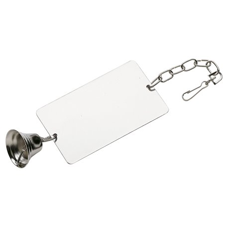 Ferplast kooihanger pa 4244 met spiegel en bel - 9x38cm