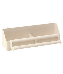 Ferplast fpi 4514 voerbak beige - 21x8,5x6,5cm