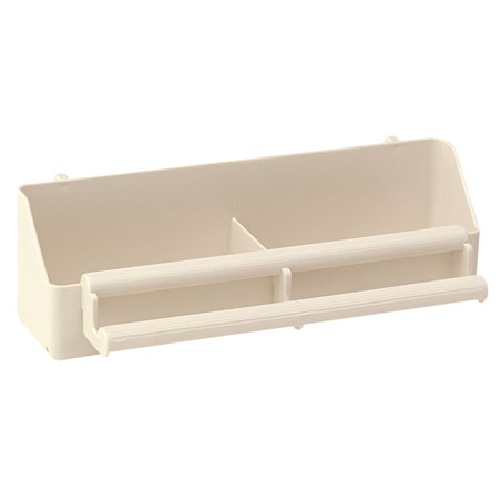 Ferplast fpi 4514 voerbak beige - 21x8,5x6,5cm