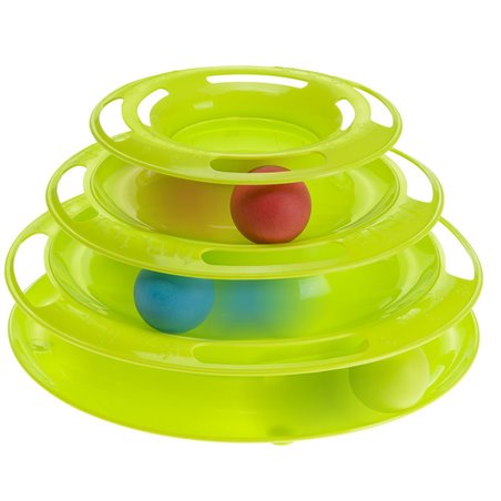 Ferplast twister kattenspeeltje - 24,5x24,5x13cm