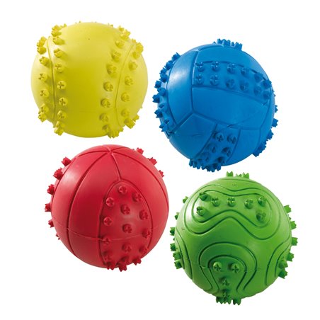 Ferplast pa 5537 rubber bal voor honden - ø6cm