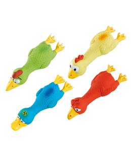 Ferplast pa 5547 latex vogel speeltje voor honden - 18x6x4cm