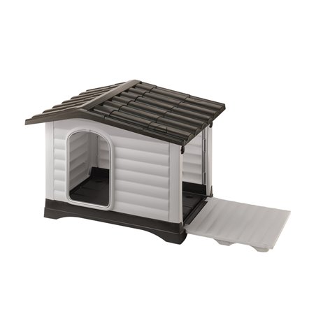 Ferplast hondenhok dogvilla 70 plastic - 73x59x53cm