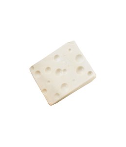 Ferplast knaagdier snack tiny & natural kaas - 7,1x5,9x1,3cm