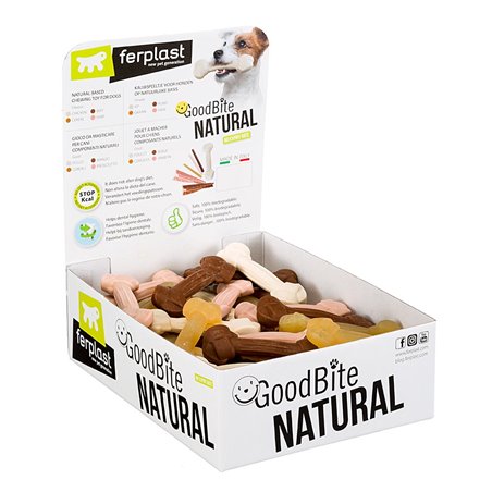 Ferplast hondensnack goodbite mix s - prijs per 1 snack