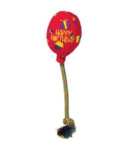 KONG OCCASIONS BIRTHDAY BALLOON RED 