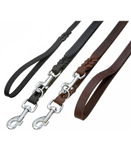 LEASH RONDO 200CM 12MM BROWN,BRAIDED