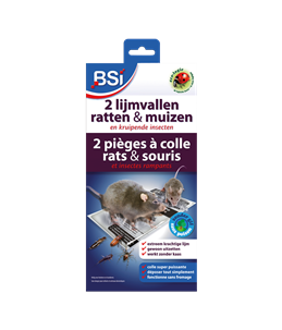 2 lijmvallen voor muizen/ratten