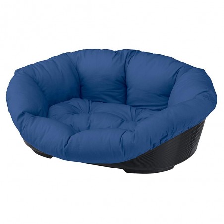 Ferplast hondenkussen sofa' 6 blauw voor siesta deluxe 6 mand - 73x55x27cm