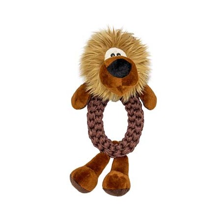 Zoo friends lola leeuw ring Bruin 34x21x12cm