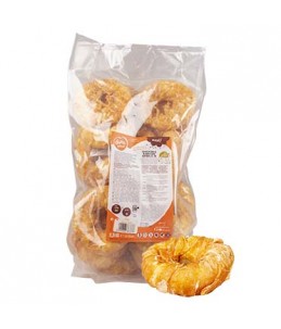 Meat! kip & runderhuid bagels medium 10-12cm - 2500g - ± 22st