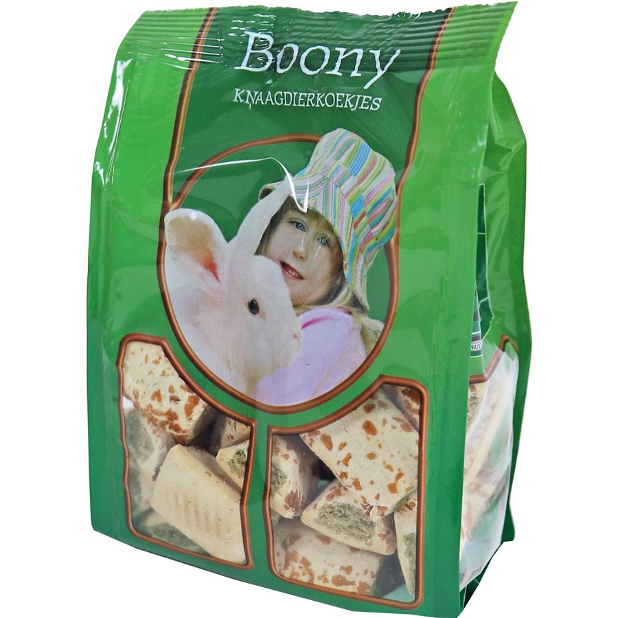 Boony knaagdiersnack roasties appel, prijs per 3 zakjes van 150 gram