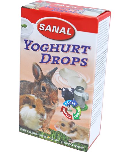 Sanal knaagdier yoghurt drops - 45 gram