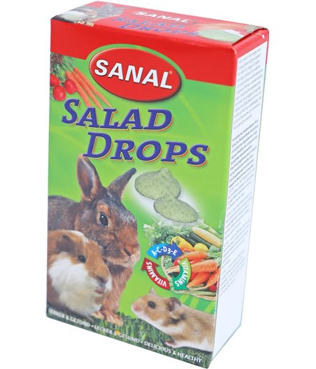 Sanal knaagdier salad drops - 45 gram