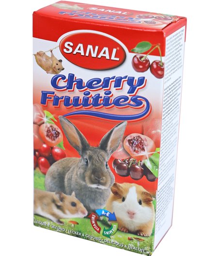 Sanal knaagdier cherry fruities - 50 gram