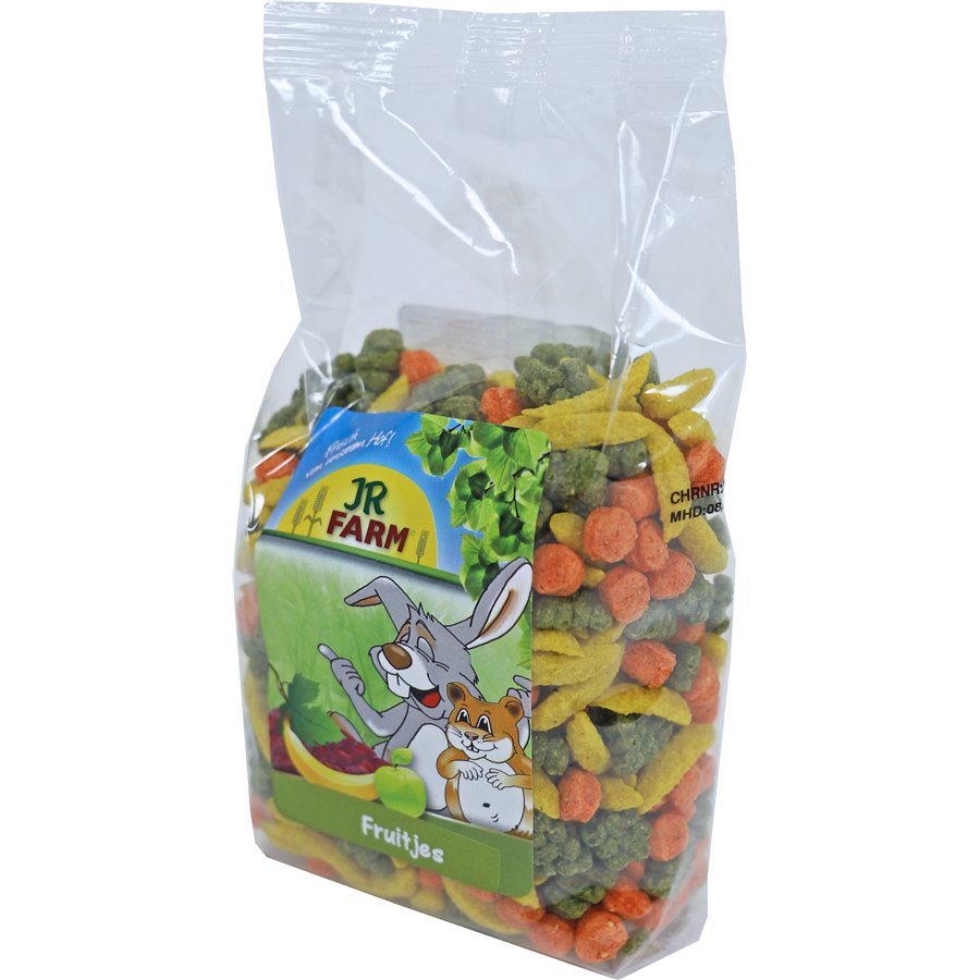 JR Farm knaagdier fruitjes, 150 gram