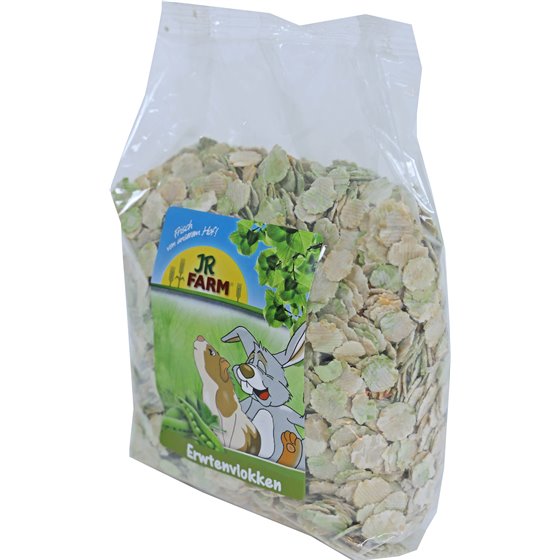 JR Farm knaagdier erwtenvlokken, 1000 gram