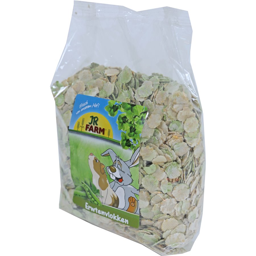 JR Farm knaagdier erwtenvlokken, 1000 gram