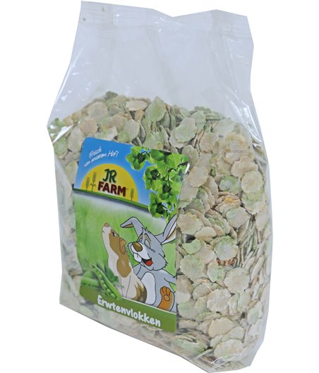 JR Farm knaagdier erwtenvlokken, 1000 gram