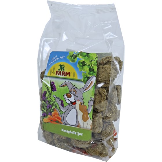 JR Farm knaagdier knaagbolletjes, 150 gram