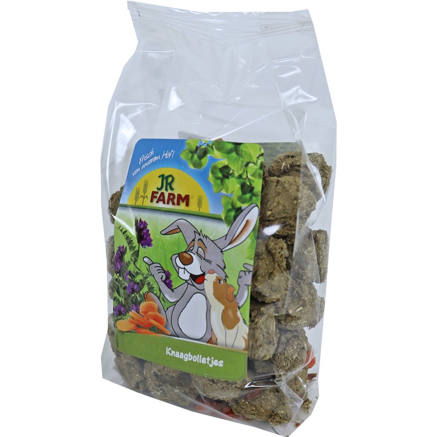 JR Farm knaagdier knaagbolletjes, 150 gram