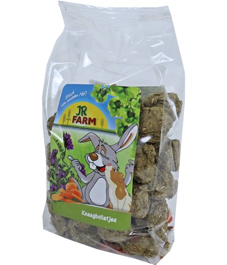 JR Farm knaagdier knaagbolletjes, 150 gram