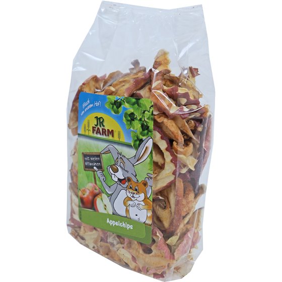 JR Farm knaagdier appelchips, 80 gram