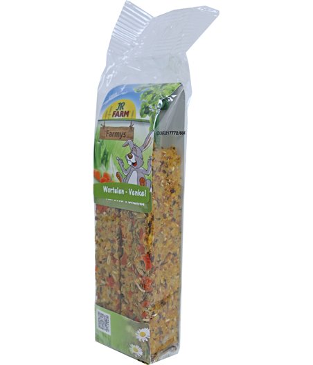 JR Farm knaagdier Farmys wortel/venkel, 160 gram