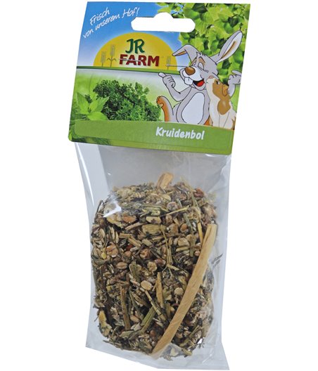 JR Farm knaagdier kruidenbol, 60 gram