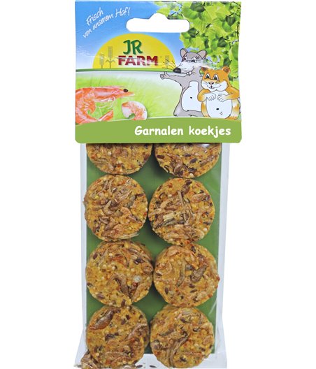 JR Farm knaagdier volkoren garnalen koekjes, 80 gram