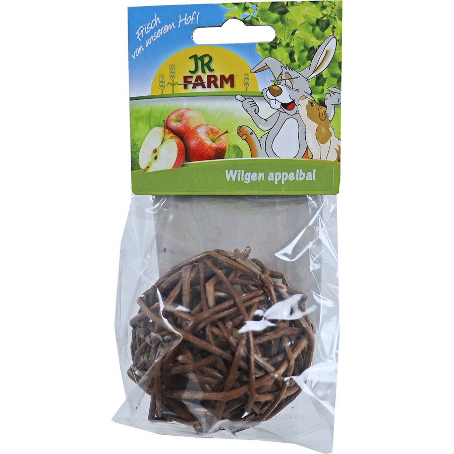 JR Farm knaagdier wilgen/appelbal, 15 gram