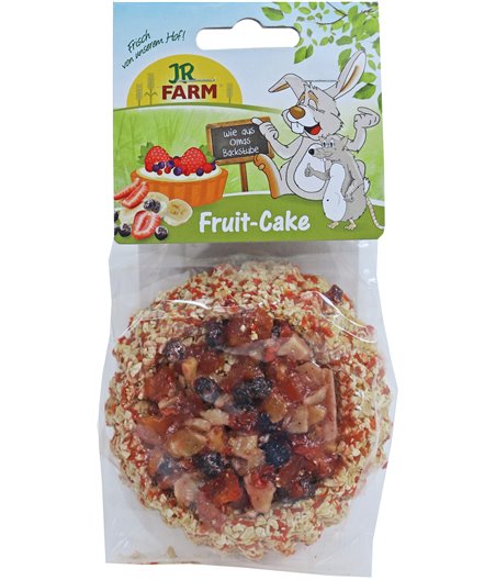 JR Farm knaagdier fruitcake, 80 gram