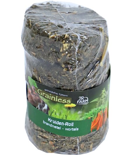 JR Farm knaagdier Grainless brandnetel/wortel rol, 80 gram