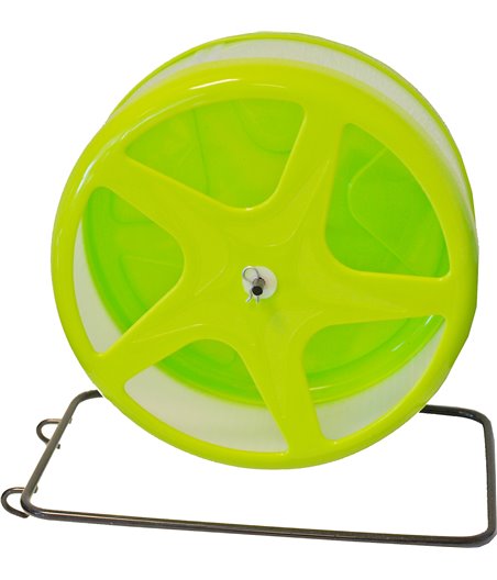 Savic silent hamstermolen Orbital “M”, groen - 18,5 x 18,5 x 9,5cm