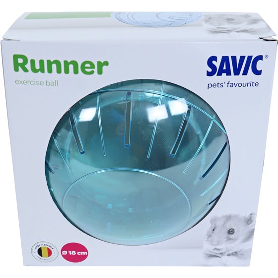 Savic hamster joggingbal Runner medium - 18 x 18 x 18cm