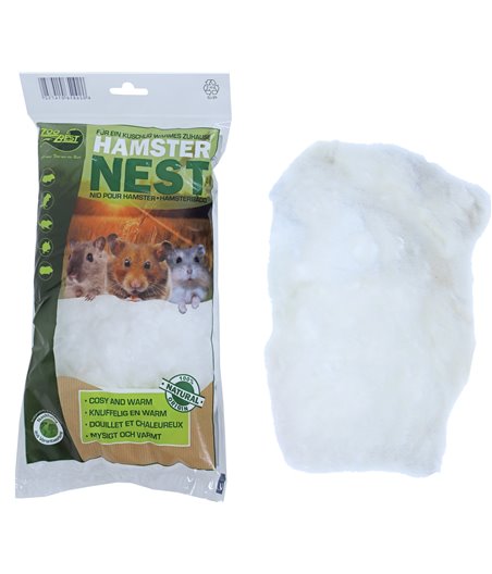 Zoobest hamsterwol, 30 gram - 32 x 17 x 6cm