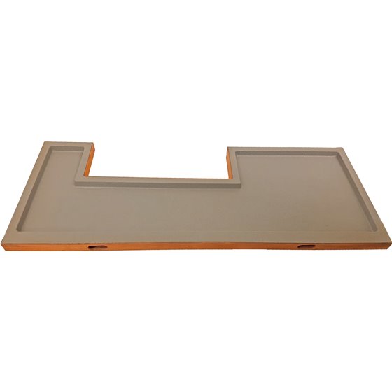 Boon plastic/houten lade voor konijnenhok / Kippenhok - 96,7 x 38,2 x 3cm