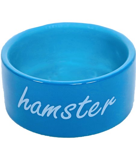 Boon hamster eetbak steen blauw - 8,5 x 8,5 x 4cm