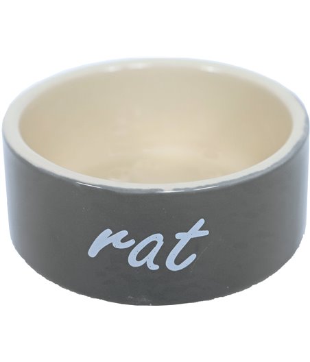 Boon ratten eetbak steen grijs - 10 x 10 x 4,5cm