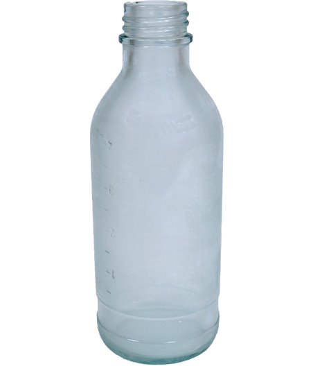 Losse fles 500 ml - 8 x 8 x 21cm