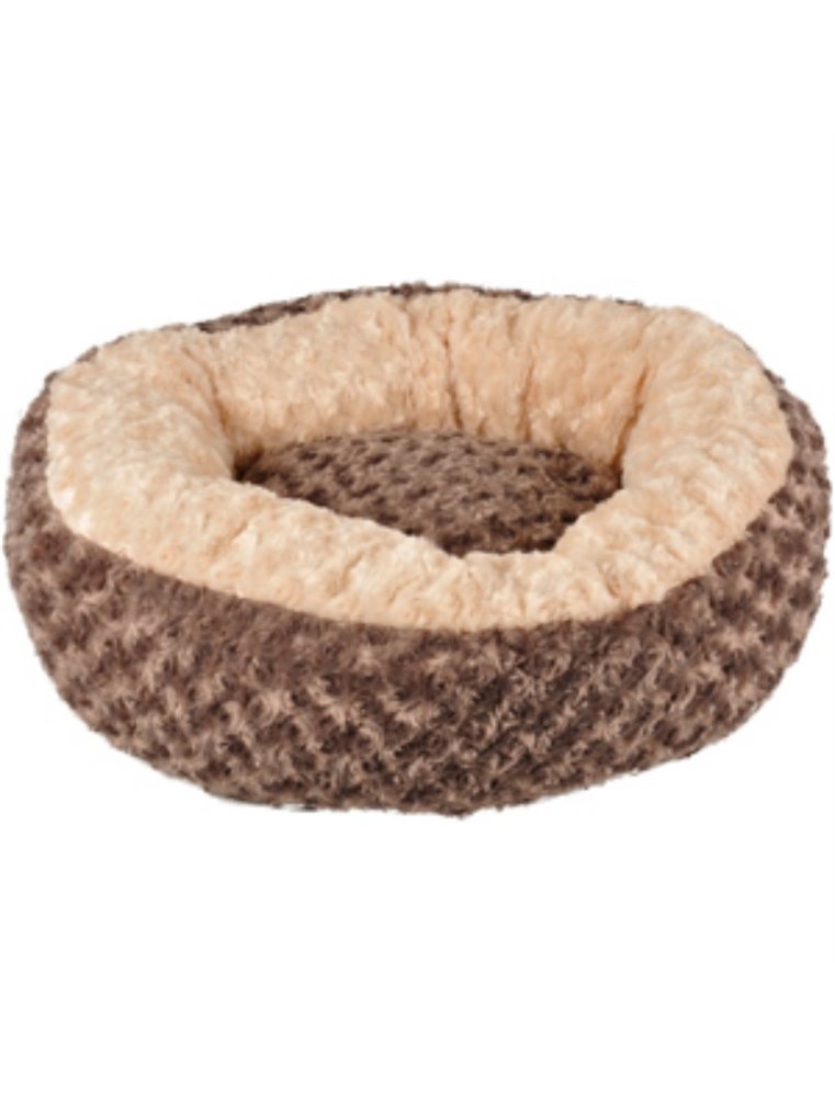 Mand cuddly rond taupe dia. 50x18cm