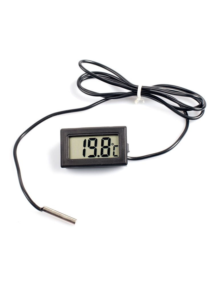 Digitale thermometer zwart