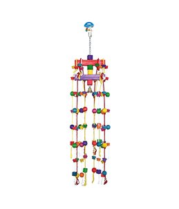 Carrousel Rope with Colorful Cubes & Bell