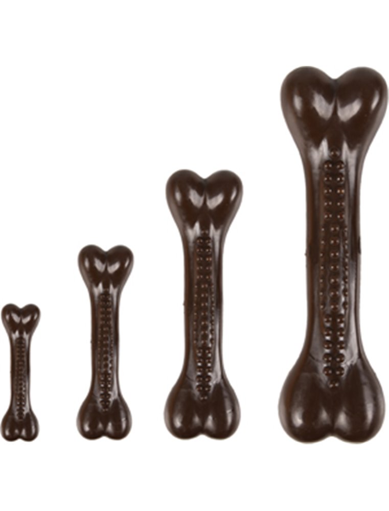 Hs nylon boney been chocolade 28cm