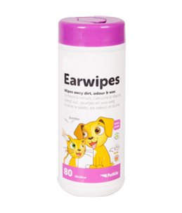 Petkin jumbo earwipes 80st