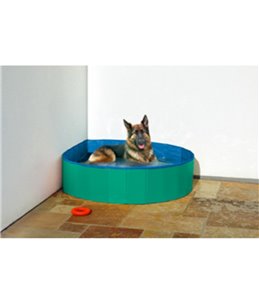 Doggy splash pool groen/blauw 120x 30cm