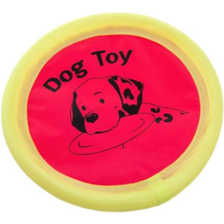 Nylon frisbee neonkleur 24cm 